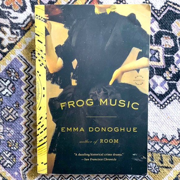 Back Bay Books Other - Frog Music by Emma Donoghue